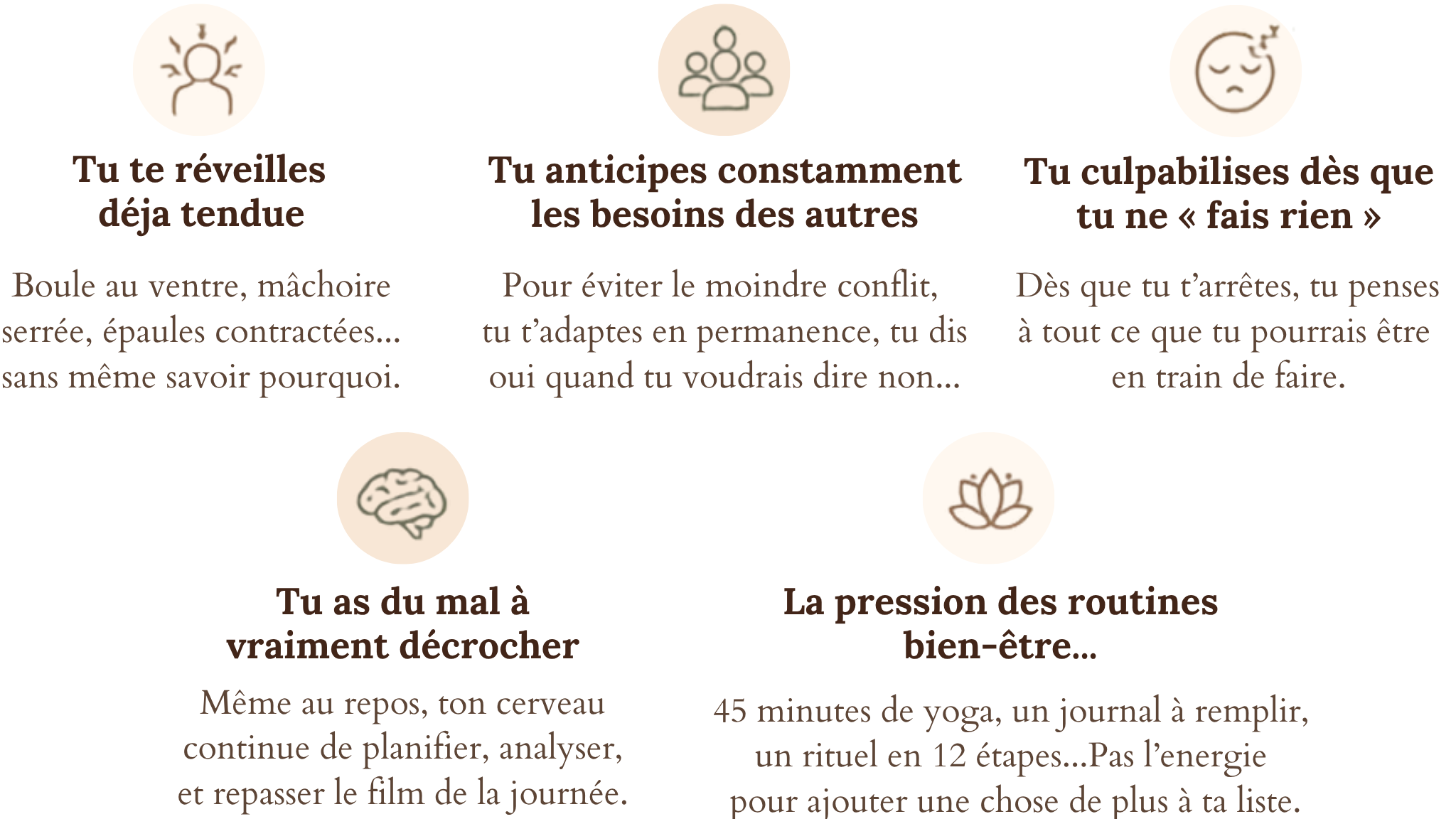 surcharge mentale des femmes - Créer son refuge intérieur avec le programme Apaisée