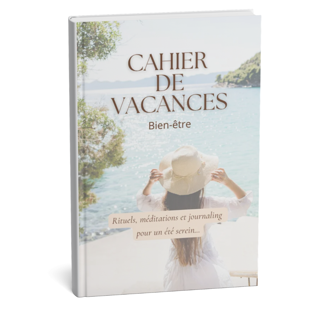 Cahier de vacances rituels méditation journaling été serein